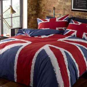 Union Jack Flag Duet Cover Bedding Sets elitetrendwear 1 1