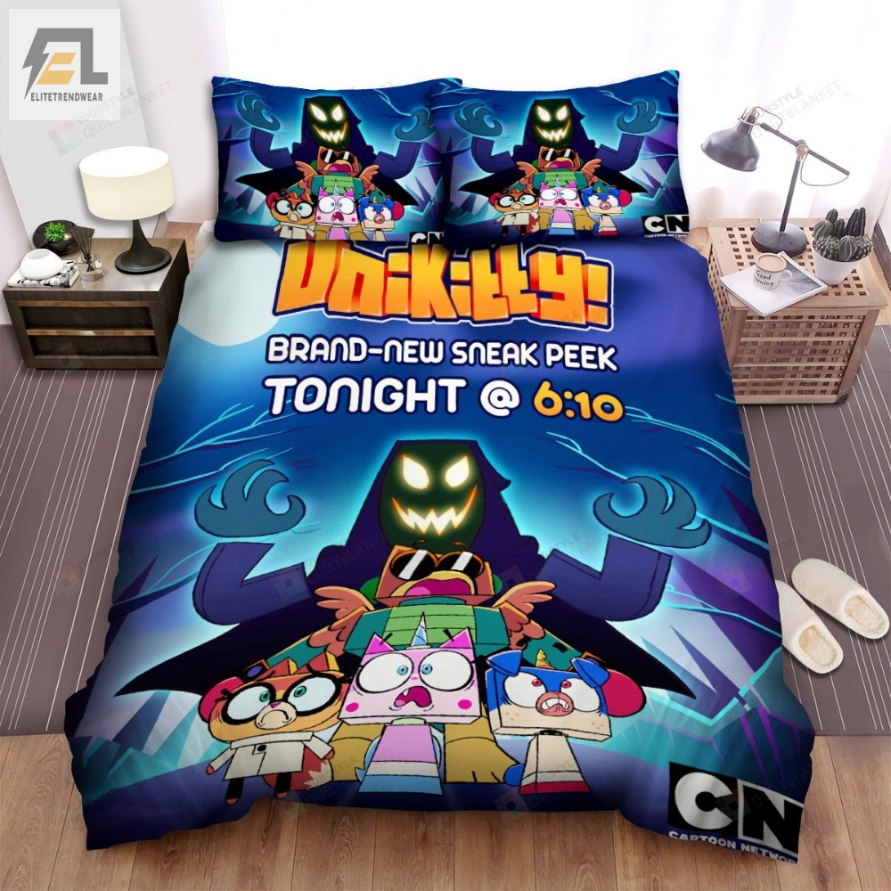 Unikitty The Poster Bed Sheets Spread Duvet Cover Bedding Sets 