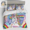Unicorn Queen Rainbow Bed Sheets Duvet Cover Bedding Sets elitetrendwear 1