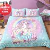 Unicorn Princess Believe In Magic Pastel Custom Name Duvet Cover Bedding Set elitetrendwear 1