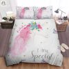 Unicorn I Am Special Custom Name Duvet Cover Bedding Set elitetrendwear 1