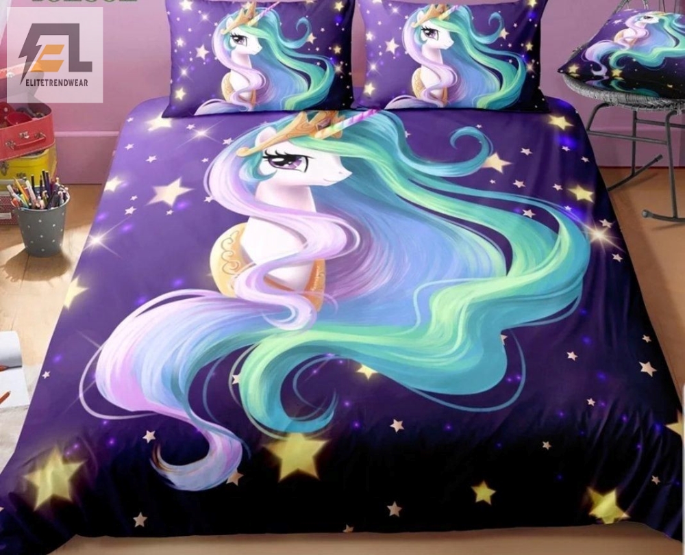 Unicorn Fairytale Bed Sheets Duvet Cover Bedding Sets 