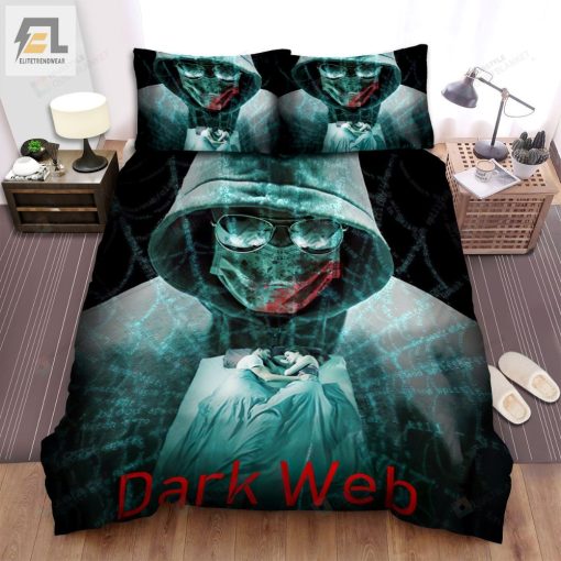 Unfriended Dark Web Poster Bed Sheets Spread Comforter Duvet Cover Bedding Sets elitetrendwear 1 1