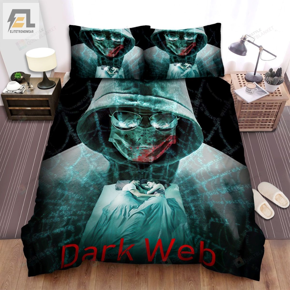 Unfriended Dark Web Poster Bed Sheets Spread Comforter Duvet Cover Bedding Sets 