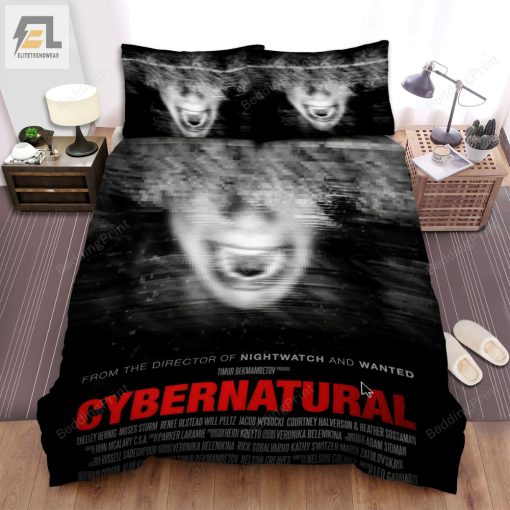 Unfriended 2014 Movie Poster Ver 2 Bed Sheets Duvet Cover Bedding Sets elitetrendwear 1 1