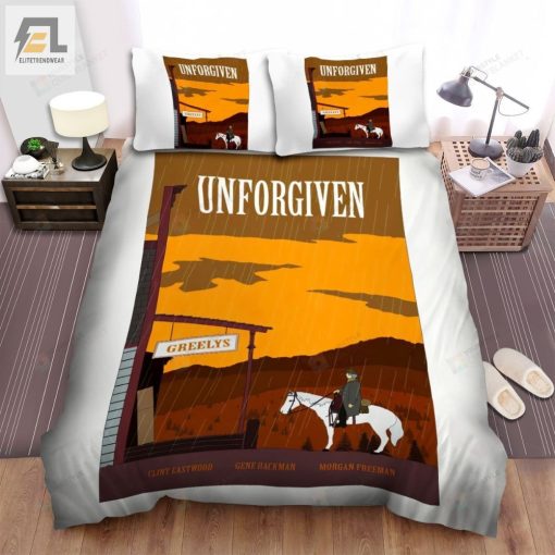Unforgiven Poster Bed Sheets Spread Comforter Duvet Cover Bedding Sets Ver9 elitetrendwear 1 1