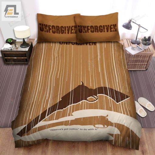 Unforgiven Poster Bed Sheets Spread Comforter Duvet Cover Bedding Sets Ver5 elitetrendwear 1 1