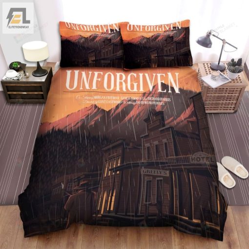 Unforgiven Poster Bed Sheets Spread Comforter Duvet Cover Bedding Sets Ver6 elitetrendwear 1 1