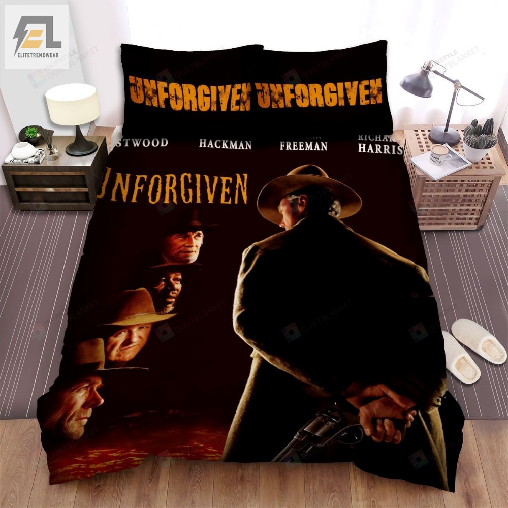 Unforgiven Poster Bed Sheets Spread Comforter Duvet Cover Bedding Sets Ver18 