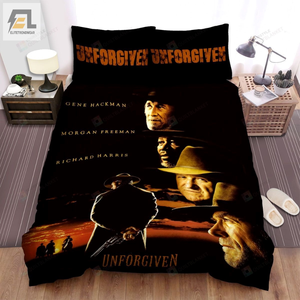 Unforgiven Poster Bed Sheets Spread Comforter Duvet Cover Bedding Sets Ver17 