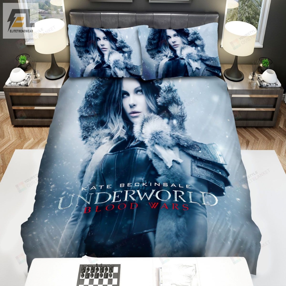 Underworld Blood Wars Movie Poster Bed Sheets Spread Comforter Duvet Cover Bedding Sets Ver 5 