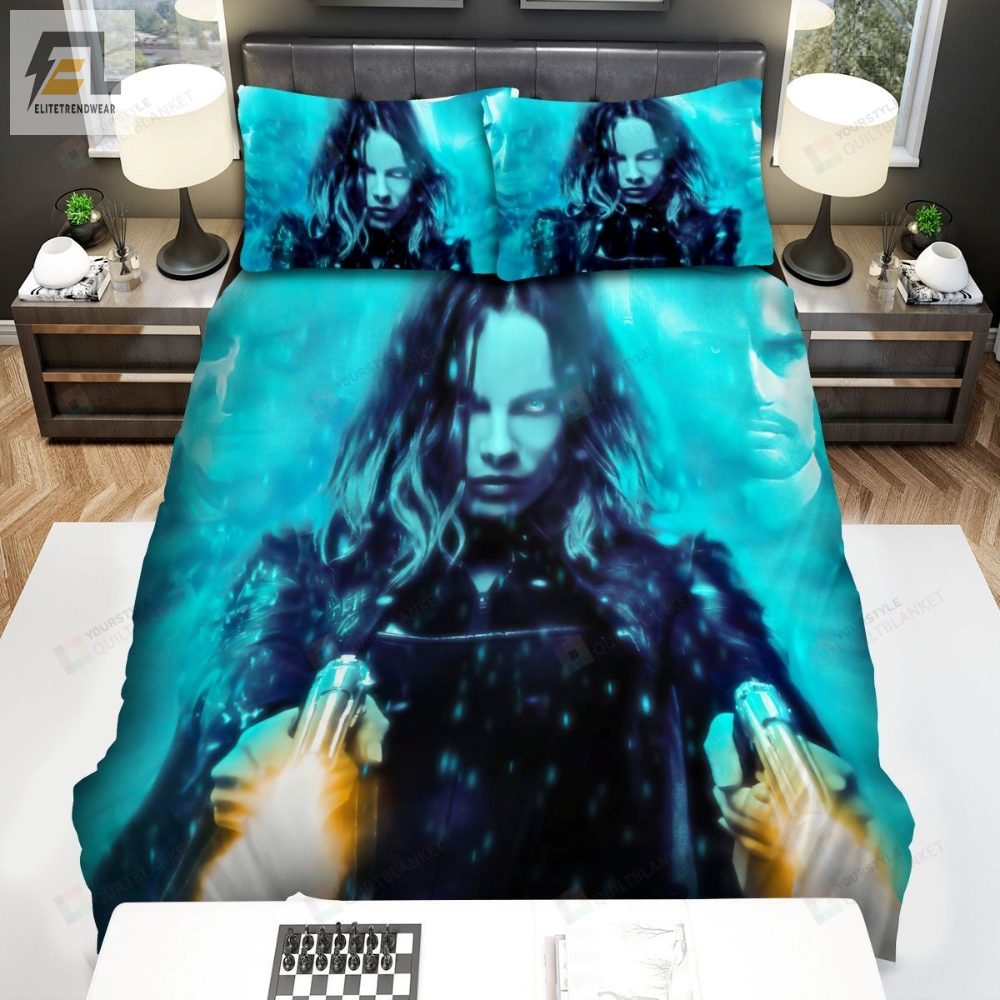 Underworld Blood Wars Movie Poster Bed Sheets Spread Comforter Duvet Cover Bedding Sets Ver 2 