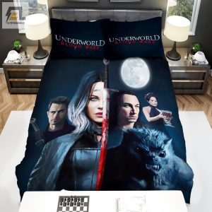 Underworld Blood Wars Movie Art Bed Sheets Spread Comforter Duvet Cover Bedding Sets Ver 5 elitetrendwear 1 1
