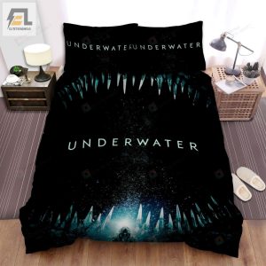 Underwater Poster Bed Sheets Spread Comforter Duvet Cover Bedding Sets elitetrendwear 1 1