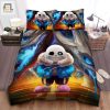 Undertale Sans In 3D Digital Painting Bed Sheets Duvet Cover Bedding Sets elitetrendwear 1