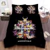 Undertale Characters And Their Soul Manipulation In Reflection Bed Sheets Spread Comforter Duvet Cover Bedding Sets elitetrendwear 1