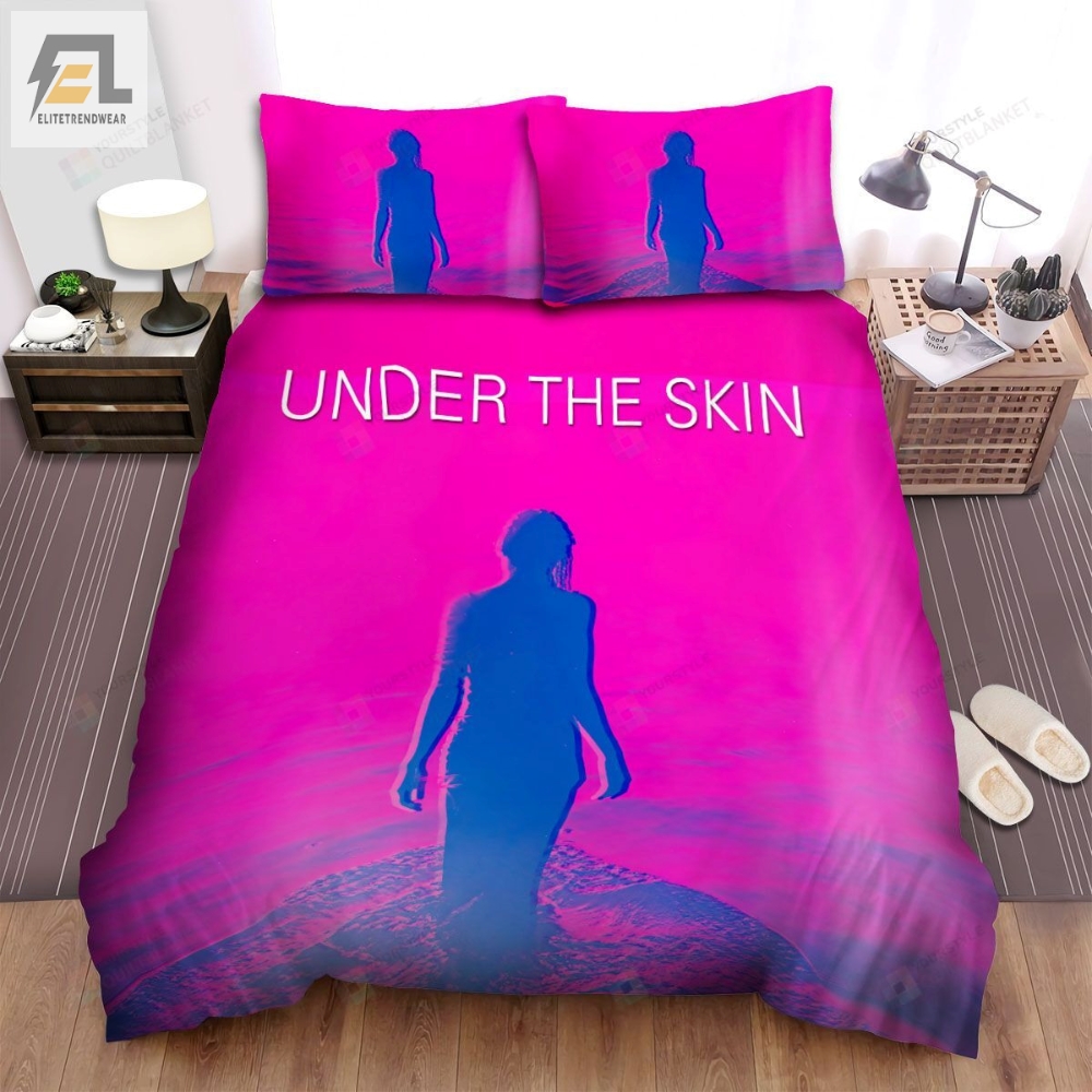 Under The Skin I Movie Poster V Photo Bed Sheets Spread Comforter Duvet Cover Bedding Sets 