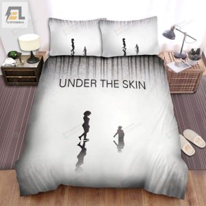 Under The Skin I Movie Hidden Images Bed Sheets Spread Comforter Duvet Cover Bedding Sets elitetrendwear 1 1
