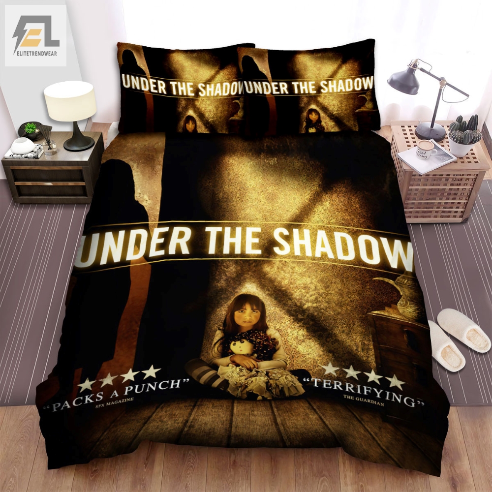 Under The Shadow Movie Daughter Poster Bed Sheets Spread Comforter Duvet Cover Bedding Sets 