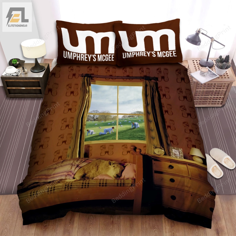 Umphreyâs Mcgee Band Album Safety In Numbers Bed Sheets Duvet Cover Bedding Sets 