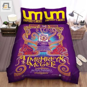 Umphreyas Mcgee Band Red Rocks Amphitheatre Bed Sheets Duvet Cover Bedding Sets elitetrendwear 1 1