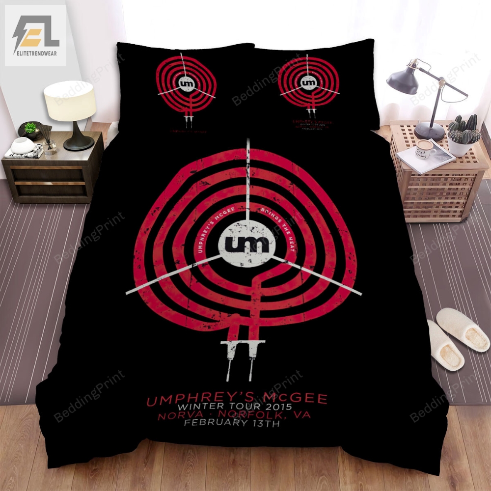 Umphreyâs Mcgee Band Brings The Heat Bed Sheets Duvet Cover Bedding Sets 