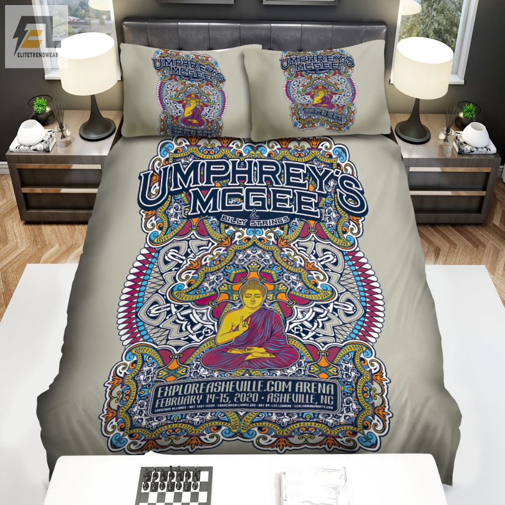 Umphreyâs Mcgee Band Billy Strings Bed Sheets Duvet Cover Bedding Sets 