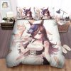 Umamusume Pretty Derby Rice Shower In Maid Costume Bed Sheets Spread Duvet Cover Bedding Sets elitetrendwear 1