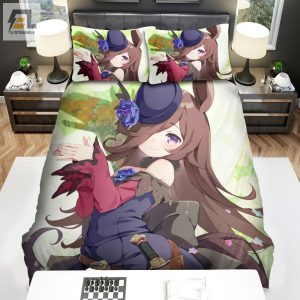 Umamusume Pretty Derby Adorable Rice Shower Artwork Bed Sheets Spread Duvet Cover Bedding Sets elitetrendwear 1 1