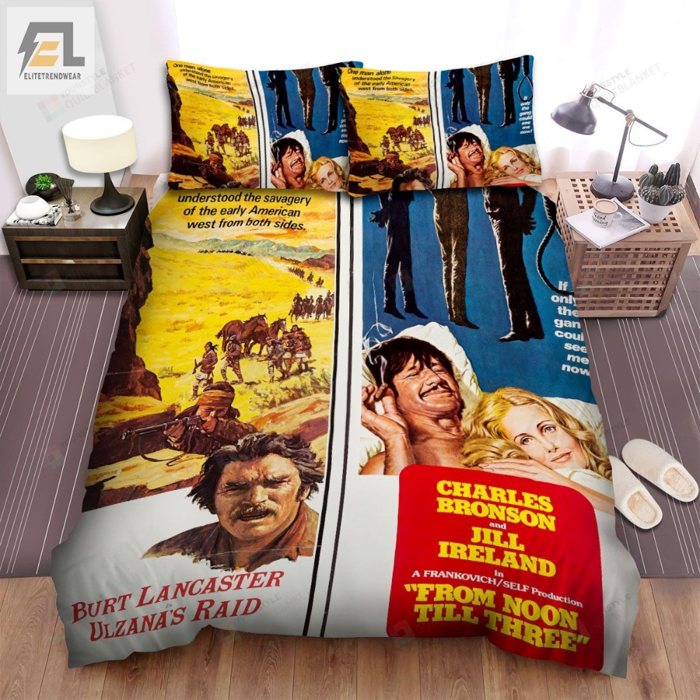 Ulzanaâs Raid If Only The Gang Could See Me Now Movie Poster Bed Sheets Spread Comforter Duvet Cover Bedding Sets 