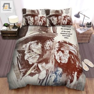 Ulzanaas Raid One Man Alone Understood The Savagery Of The Early American West From Both Sides Movie Poster Bed Sheets Spread Comforter Duvet Cover Bedding Sets elitetrendwear 1 1