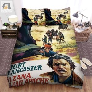 Ulzanaas Raid Geen Genade Yoor Ulzana Movie Poster Bed Sheets Spread Comforter Duvet Cover Bedding Sets elitetrendwear 1 1