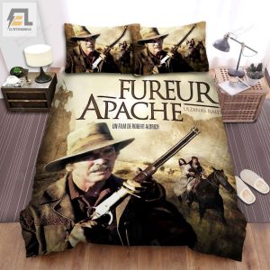 Ulzanaas Raid Fureur Apache Un Film De Robert Aldrich Movie Poster Bed Sheets Spread Comforter Duvet Cover Bedding Sets elitetrendwear 1 1