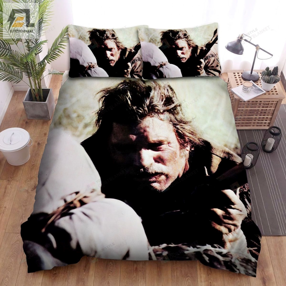 Ulzanaâs Raid Burt Lancaster In The Film Movie Poster Bed Sheets Spread Comforter Duvet Cover Bedding Sets 