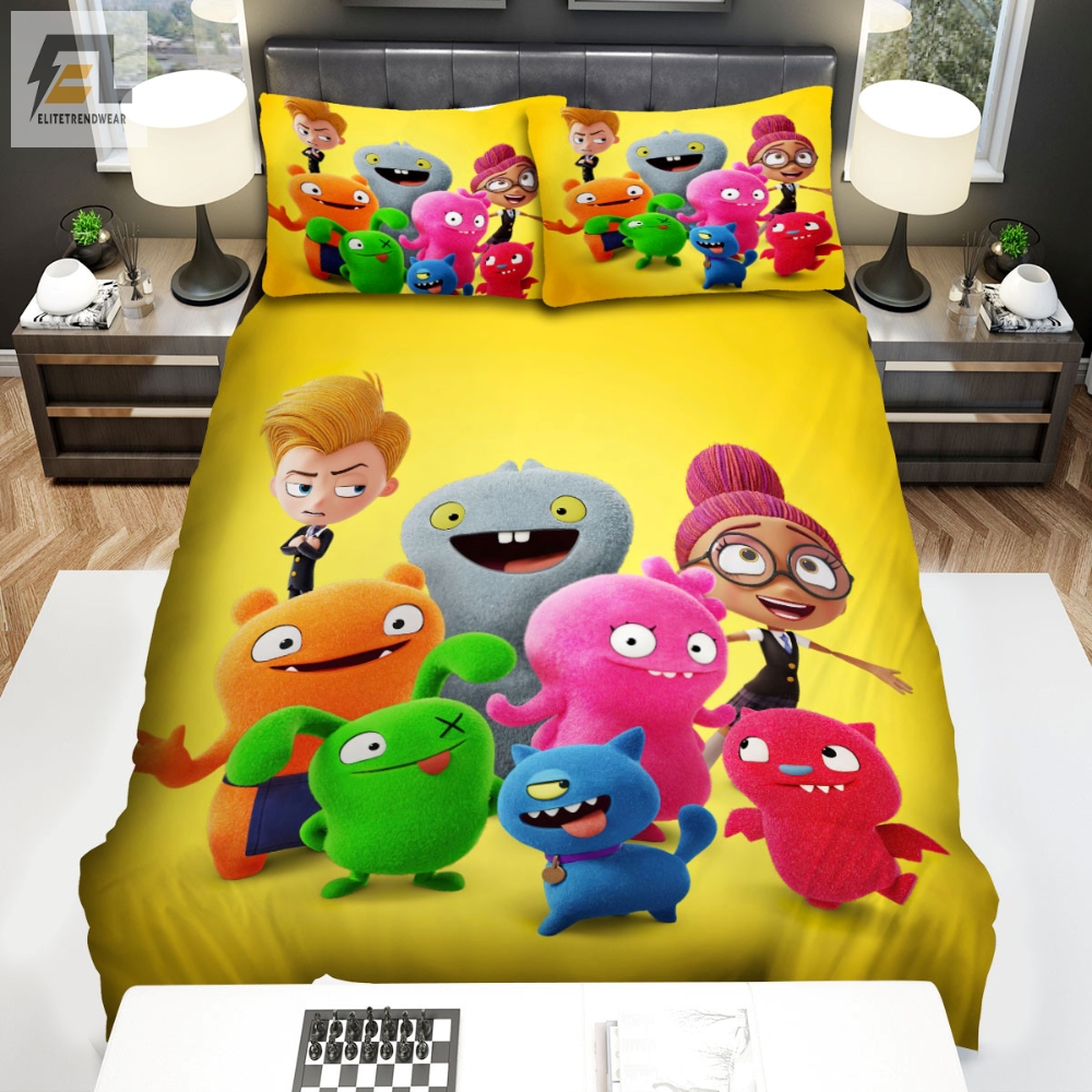 Ugly Dolls With Lou  Mandy Poster Bed Sheets Spread Duvet Cover Bedding Sets 