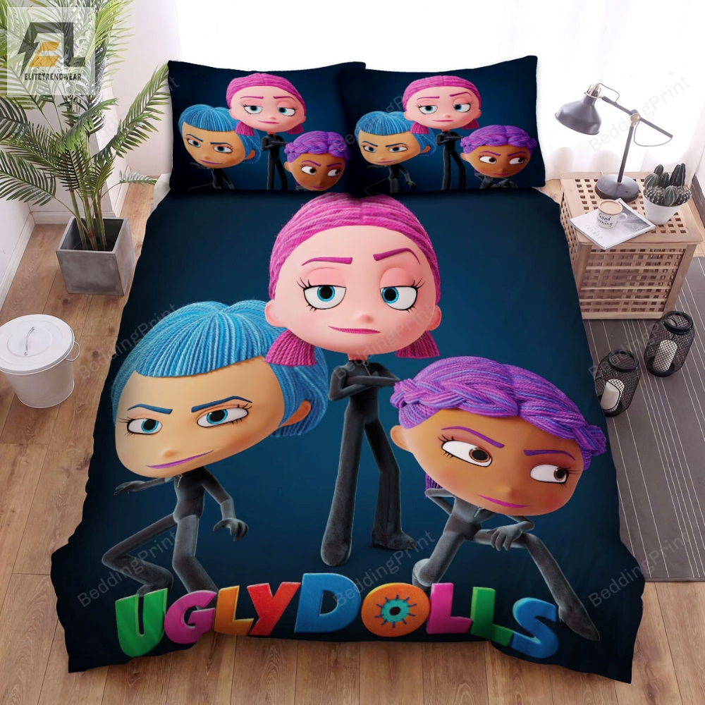 Ugly Dolls Spy Girls Poster Bed Sheets Spread Duvet Cover Bedding Sets 