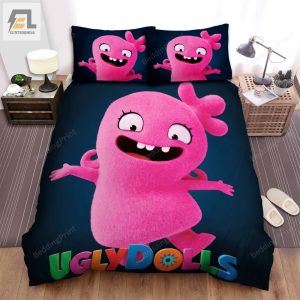 Ugly Dolls Happy Moxy Poster Bed Sheets Spread Duvet Cover Bedding Sets elitetrendwear 1 1