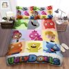 Ugly Dolls Main Characters Poster Bed Sheets Spread Duvet Cover Bedding Sets elitetrendwear 1