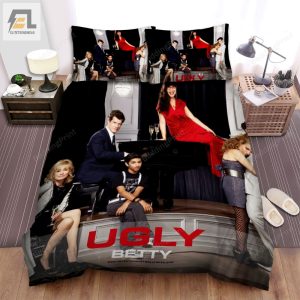 Ugly Betty 2006A2010 Movie Poster Fanart 3 Bed Sheets Duvet Cover Bedding Sets elitetrendwear 1 1