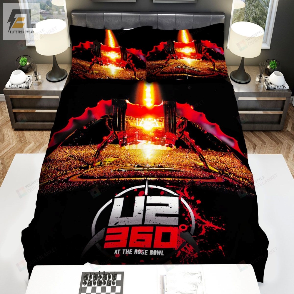 U2 Album Cover U2 360 Bed Sheets Spread Comforter Duvet Cover Bedding Sets 