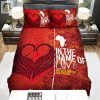 U2 Album Cover The Name Of Love Bed Sheets Spread Comforter Duvet Cover Bedding Sets elitetrendwear 1