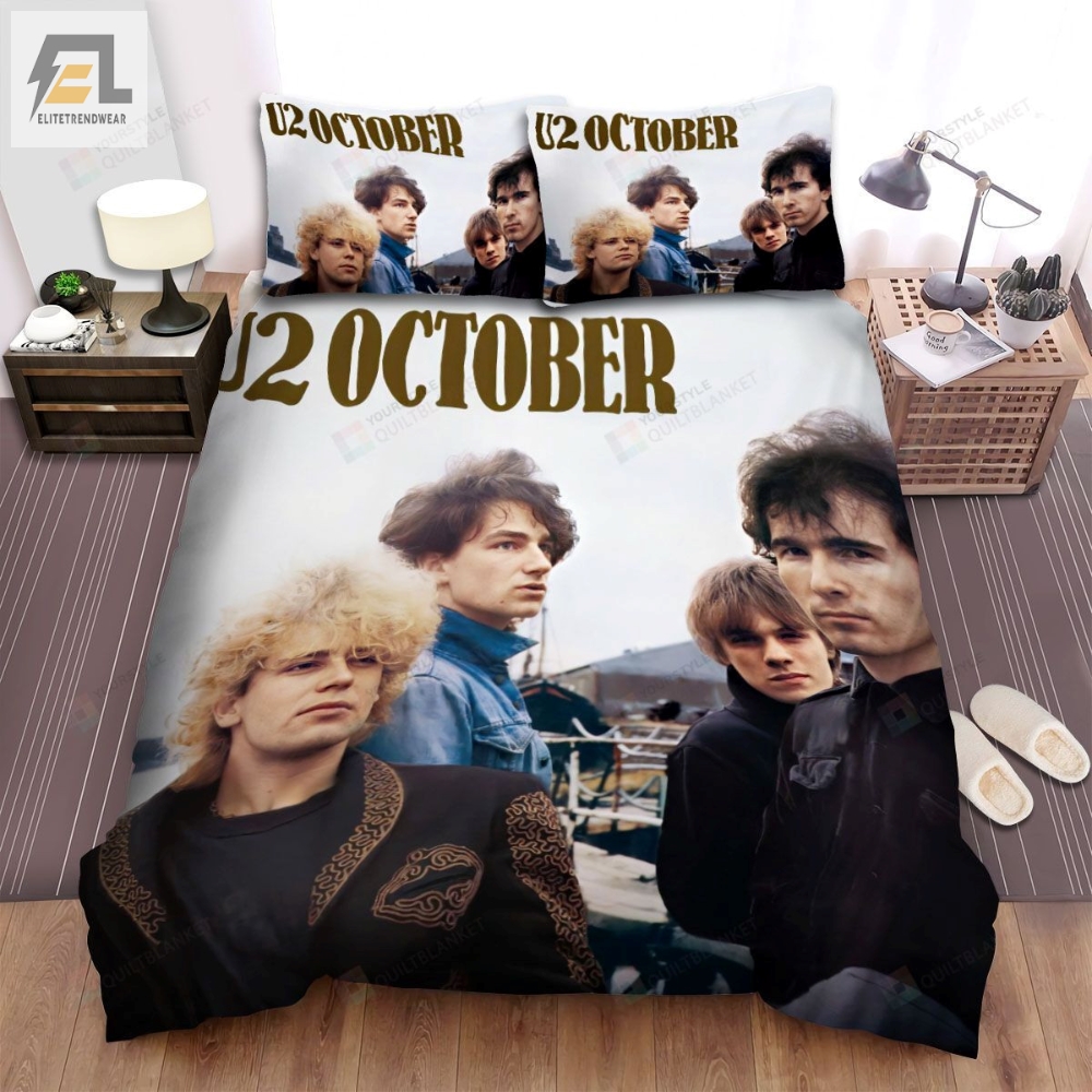 U2 Album Cover October Bed Sheets Spread Comforter Duvet Cover Bedding Sets 