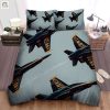 U.S. Navy Jet Fighters Illustration Bed Sheets Duvet Cover Bedding Sets elitetrendwear 1