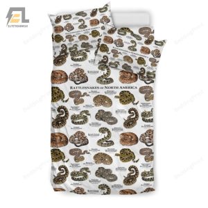 Types Of Snakes Bed Sheet Duvet Cover Bedding Sets elitetrendwear 1 1