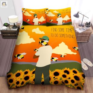 Tyler The Creator Flower Boy Album Art Illustration Bed Sheets Duvet Cover Bedding Sets elitetrendwear 1 1