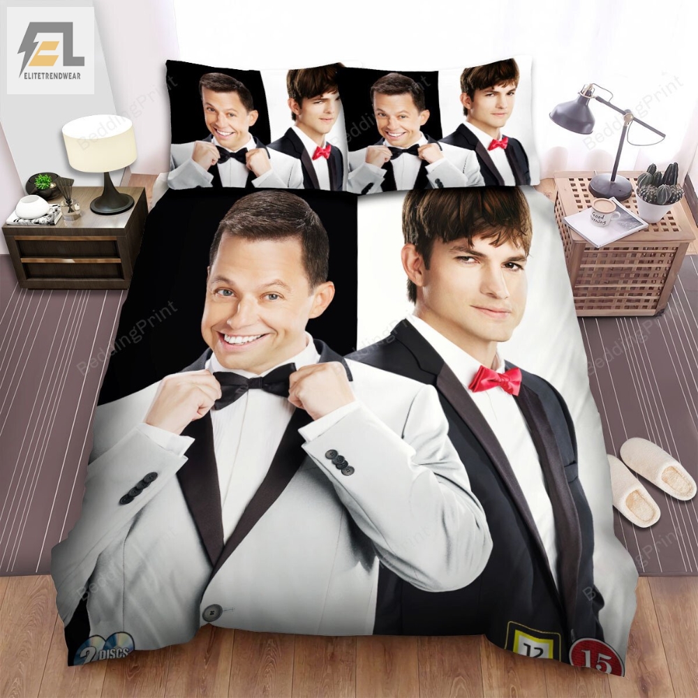 Two And A Half Men 2003Â2015 The Final Season Poster Bed Sheets Duvet Cover Bedding Sets 