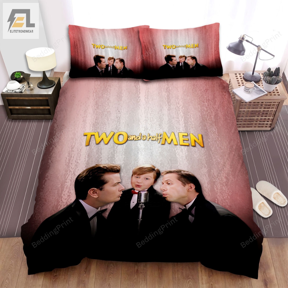 Two And A Half Men 2003Â2015 Movie Illustration 3 Bed Sheets Duvet Cover Bedding Sets 