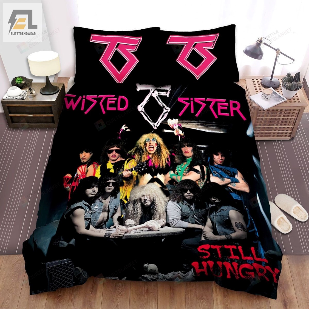 Twisted Sister Still Hungry Album Cover Bed Sheets Spread Comforter Duvet Cover Bedding Sets 