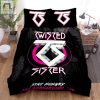 Twisted Sister Stay Hungry Poster Bed Sheets Spread Comforter Duvet Cover Bedding Sets elitetrendwear 1