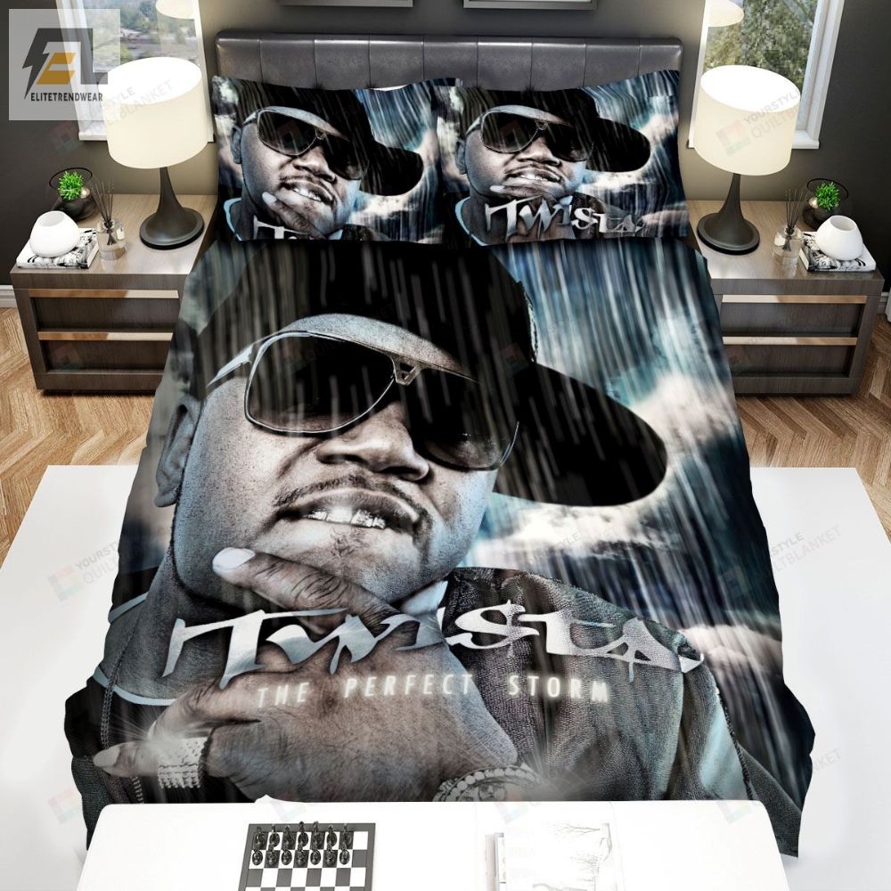 Twista The Perfect Storm Album Cover Bed Sheets Spread Comforter Duvet Cover Bedding Sets 